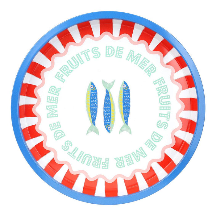 Fish Tin Tray - 30cm