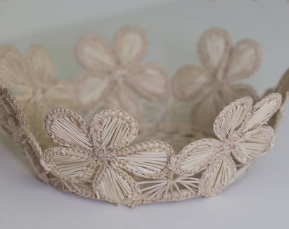 Flower Woven Basket