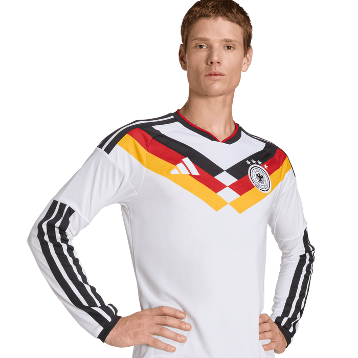 Germany 2026 Home Long Sleeve Jersey (JM1380) Apparel Adidas