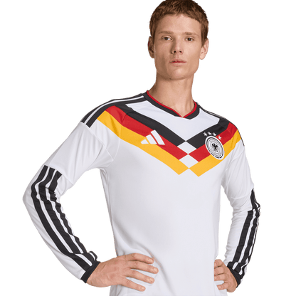 Germany 2026 Home Long Sleeve Jersey (JM1380) Apparel Adidas