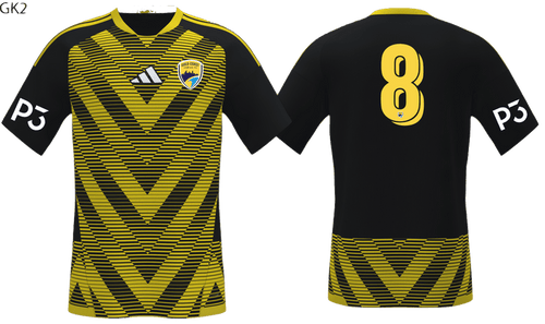 GOLD COAST UNITED Youth Tiro 26 Competition Away Goalkeeper Jersey (KB1577-701-2394-GUY2) GOLD COAST UNITED Adidas Club Zone