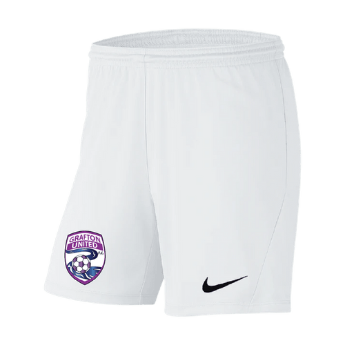 GRAFTON UNITED FC Women's Park 3 Shorts (BV6860-100) GRAFTON UNITED FC Nike Club Zone