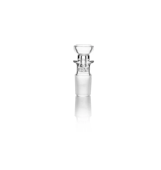 Universal Fit GRAV Glass Cup Bowl – Assorted sizes for different joint types, ensuring versatile use with water pipes and dab rigs.