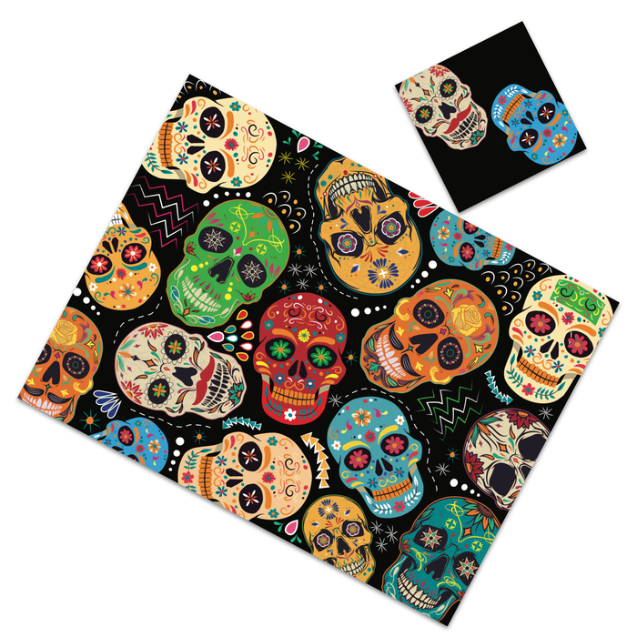 HALLOWEEN - DIA DE LOS MUERTOS PLACEMAT