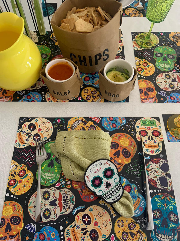 HALLOWEEN - DIA DE LOS MUERTOS PLACEMAT
