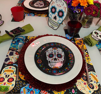 HALLOWEEN - DIA DE LOS MUERTOS PLACEMAT