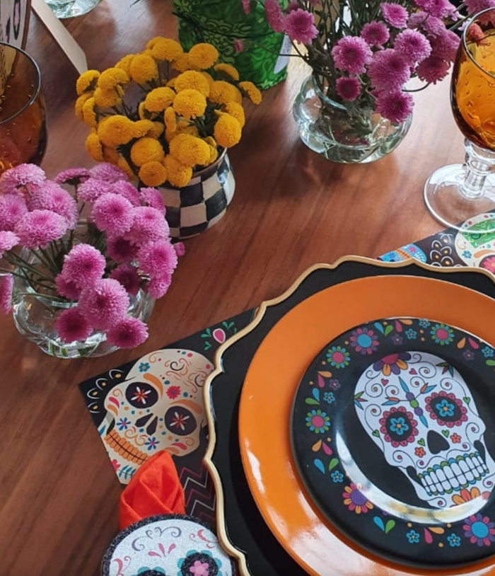 HALLOWEEN - DIA DE LOS MUERTOS PLACEMAT