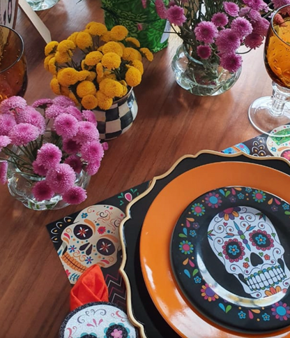 HALLOWEEN - DIA DE LOS MUERTOS PLACEMAT
