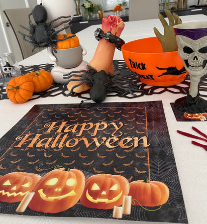 HALLOWEEN JACK O' LANTERN PLACEMAT