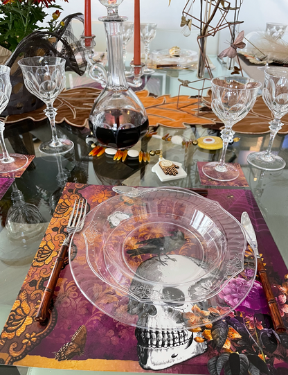 HALLOWEEN SKULL PLACEMAT