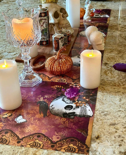 HALLOWEEN SKULL PLACEMAT