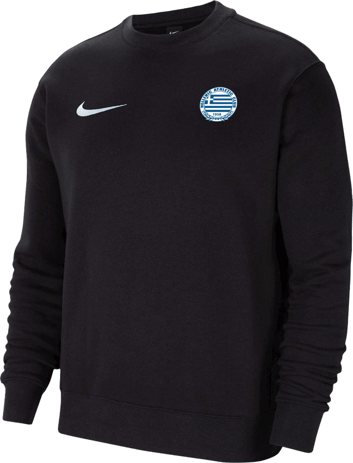 HELLENIC AC Men's Park 20 Fleece Crew - Black HELLENIC AC Nike Club Zone
