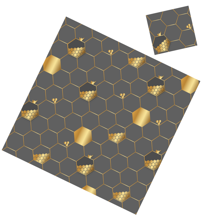 HONEY COMB PAPER PLACEMAT