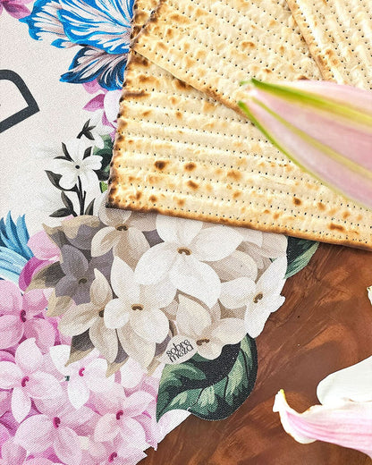 Hortensia Matzah Cover & Afikoman Bag