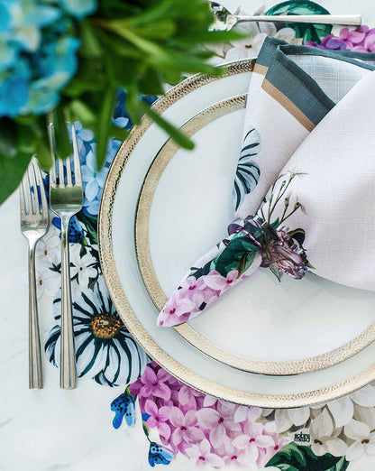 Hortensia Spill-Proof Placemats (set of 6)