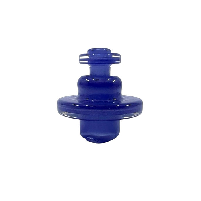 Cobalt Blue Hoyer Glass Spinner Cap – sleek and bold design