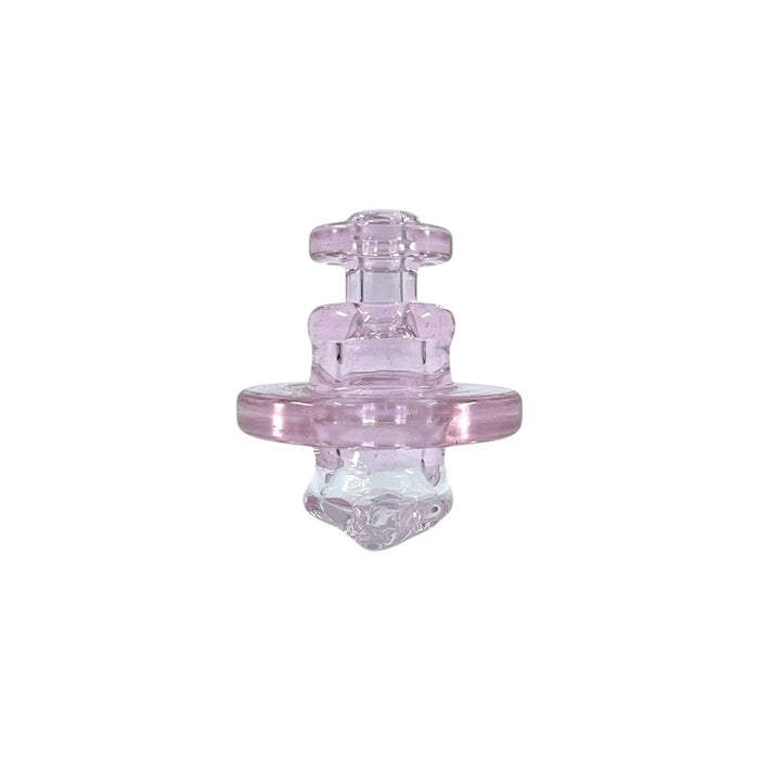 Iridescent Pink Spinner Cap – shimmering finish