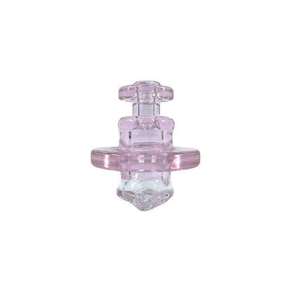 Iridescent Pink Spinner Cap – shimmering finish