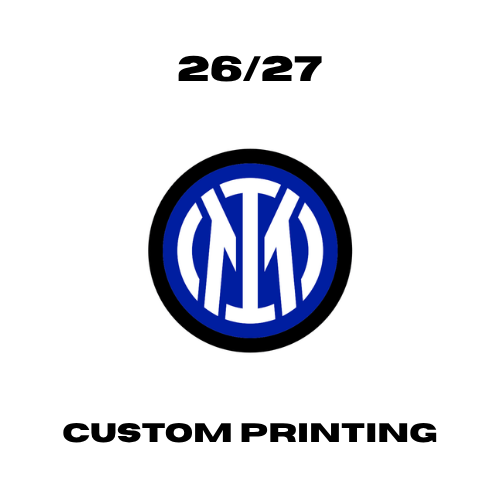 Inter Milan 26/27 - Custom Printing