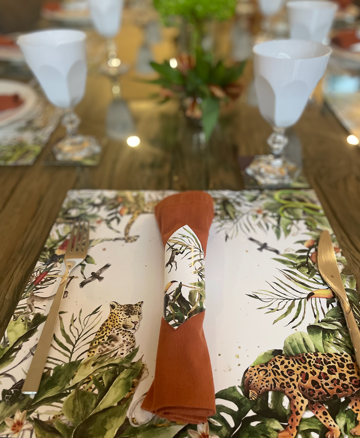 JUNGLE LIFE PAPER PLACEMAT