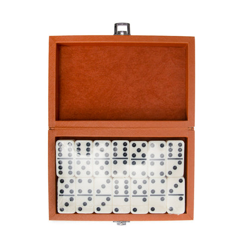 Leatherette Domino Set - Game