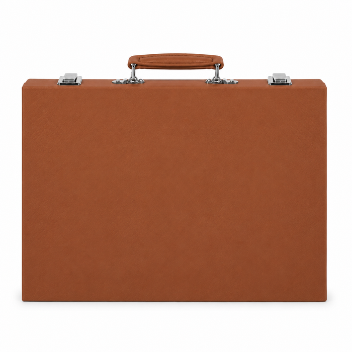 Leatherette Travel Backgammon Set - Game