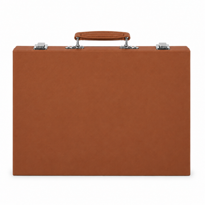 Leatherette Travel Backgammon Set - Game