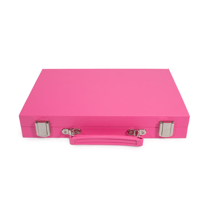 Leatherette Travel Backgammon Set - Game