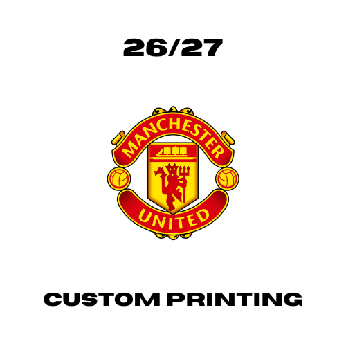 Manchester United 26/27 - Custom Printing
