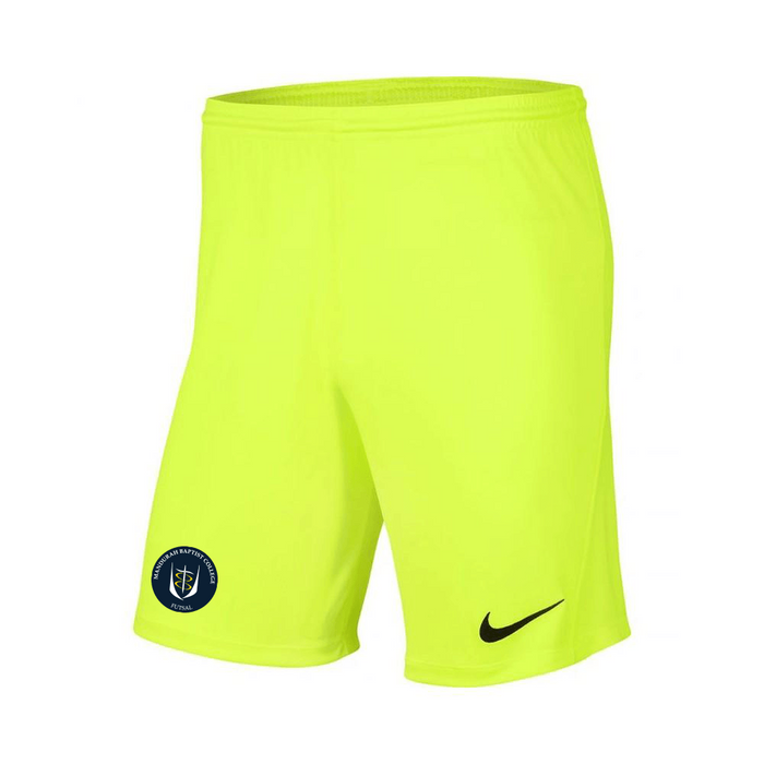 MANDURAH BAPTIST COLLEGE  Youth Nike Dri-FIT Park 3 Shorts