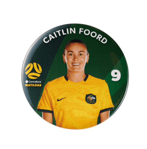 Matildas Player Badge Caitlin Foord (FAMATILDASBADGEFOORD) Licensed Misc Trofe