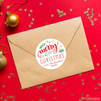 Merry Christmas Gift Labels