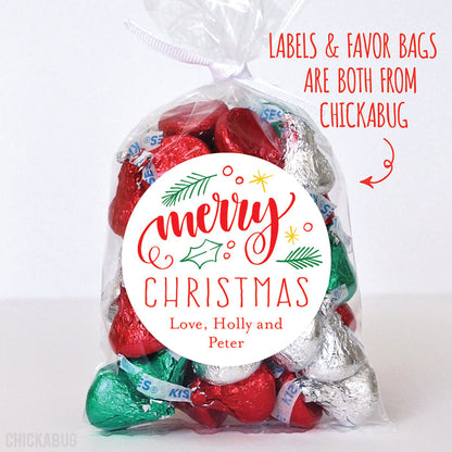 Merry Christmas Gift Labels