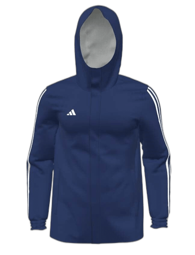 Mi Adidas 23 All Weather Jacket Mens (HT6466-NAVY) Adidas Teamwear Adidas