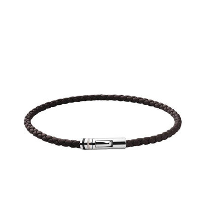 Miansai Juno Leather Bracelet Brown