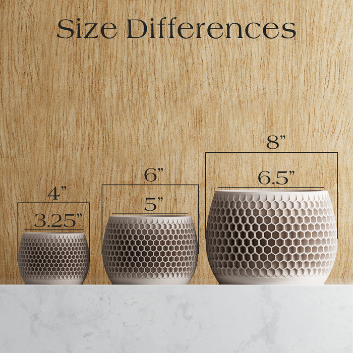 Modern Geometric Vase | Honeycomb Collection