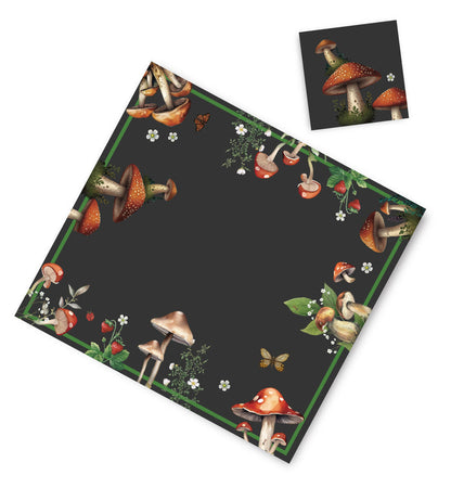 MUSHROOM FANTASY PAPER PLACEMATS