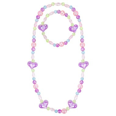 My Heart Will Go On Necklace & Bracelet Set