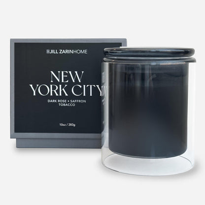 New York City Glass Vessel - Scented Candle