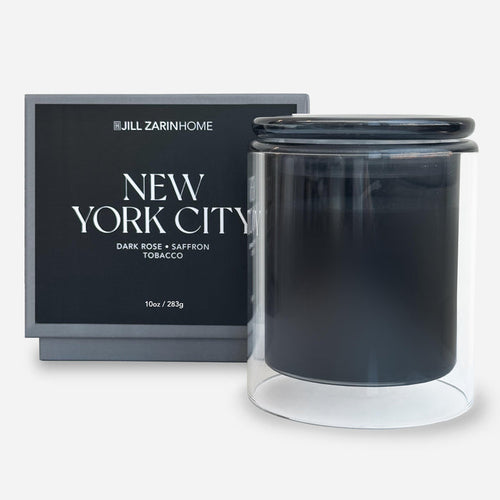 New York City Glass Vessel - Scented Candle