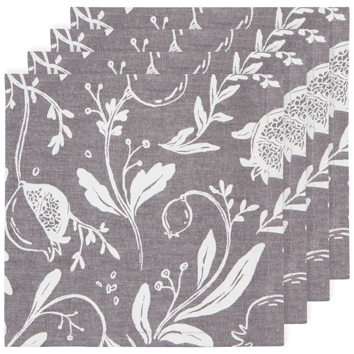 Now Designs Pomegranates Napkins Set of 4