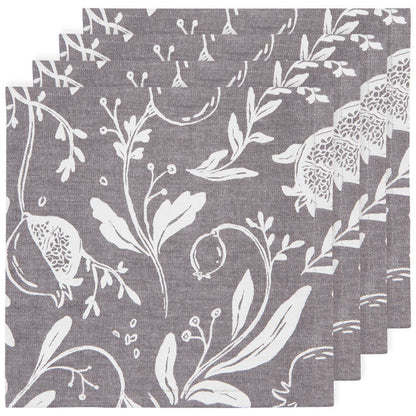 Now Designs Pomegranates Napkins Set of 4