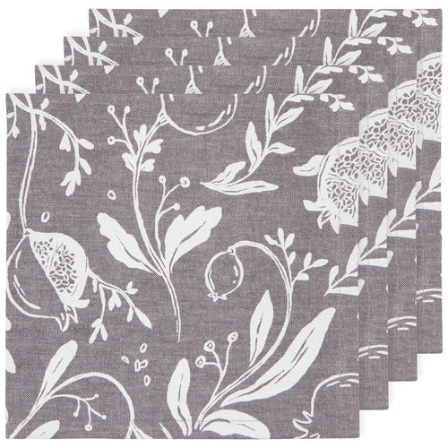 Now Designs Pomegranates Napkins Set of 4