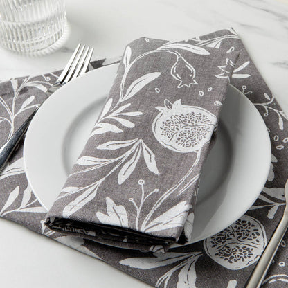 Now Designs Pomegranates Napkins Set of 4