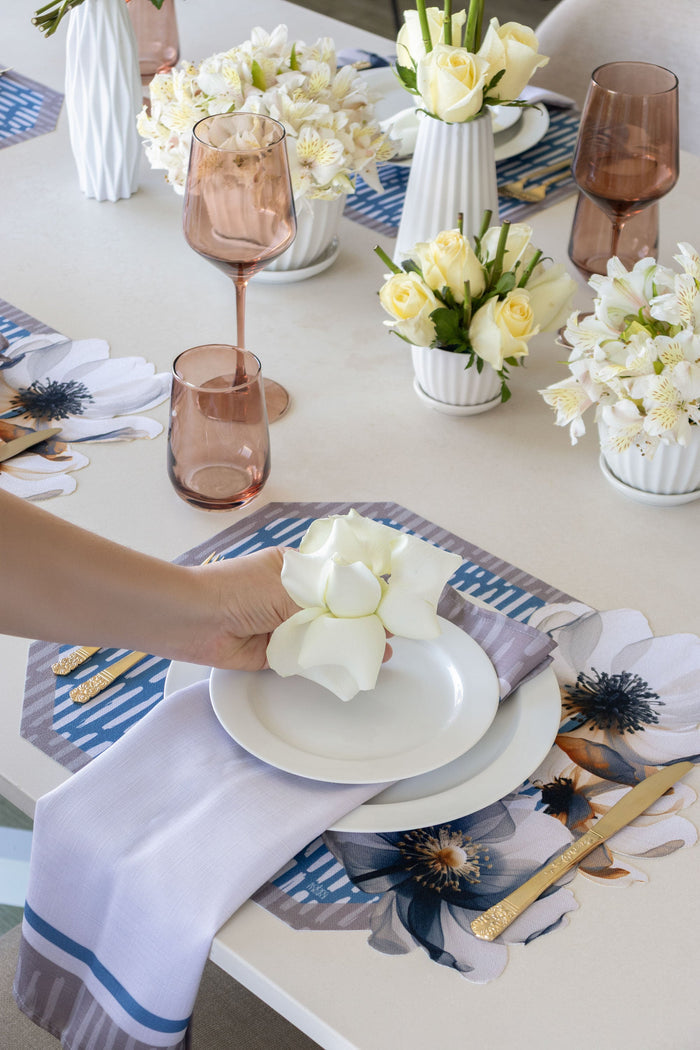 Nude Bloom Easy-Care Napkins (set of 6)