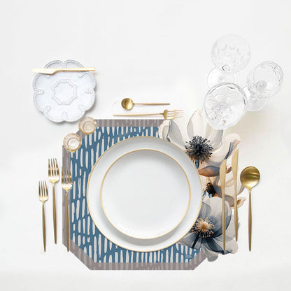 Nude Bloom Spill-Proof Placemats (set of 6)