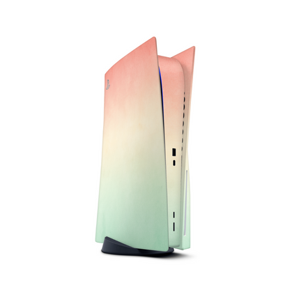 Peachy Sunset PS5 Decal Skins
