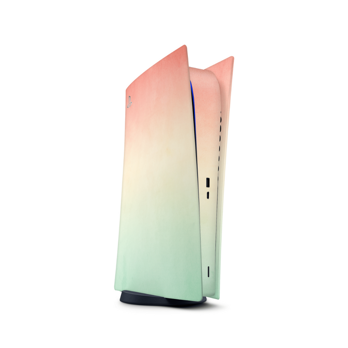 Peachy Sunset PS5 Decal Skins