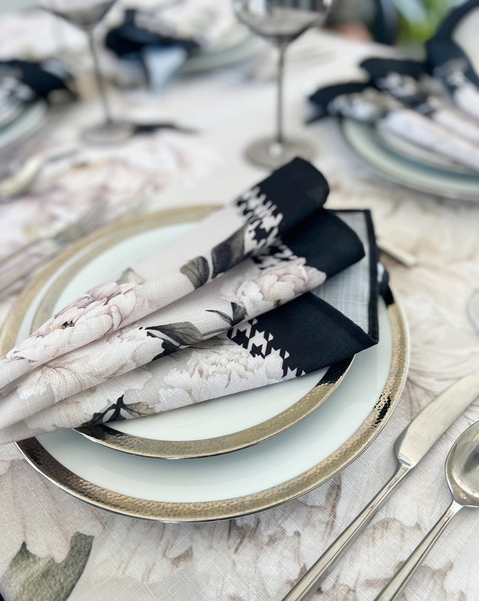 Peony Easy-Care Napkins (set of 6)