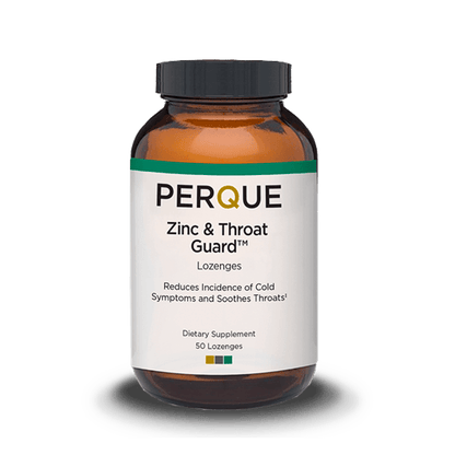 Perque Zinc & Throat Guard Lozenges 1